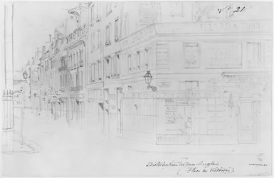 Album of the Siege of Paris, Distribution of British donations, place des Victoires